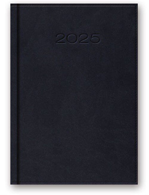 Kalendarz 2025 B6 dzienny vivella granat