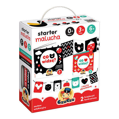 CzuCzu Starter malucha Co widzę 0-3-6 mies. +