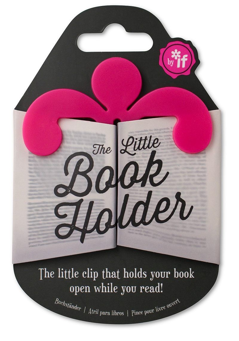 Little book holder - uchwyt do książki - różowy