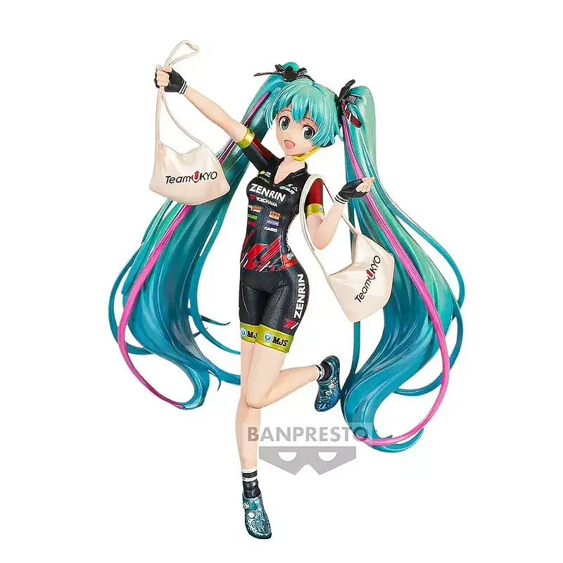 Figurka hatsune miku racing ver. Banpresto chronicle espresto racing miku 2019 team ukyo cheering