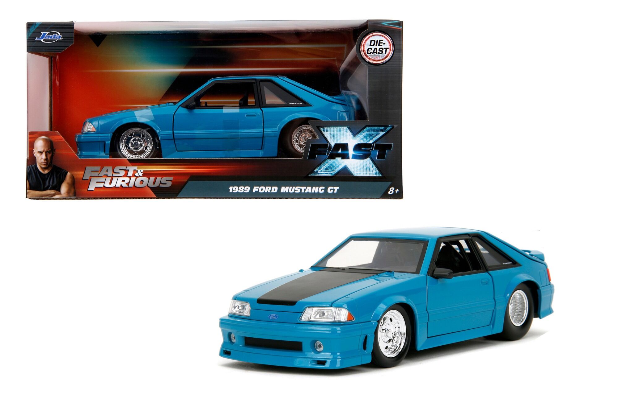 Auto Szybcy i wściekli 1989 Ford Mustang GT 1:24