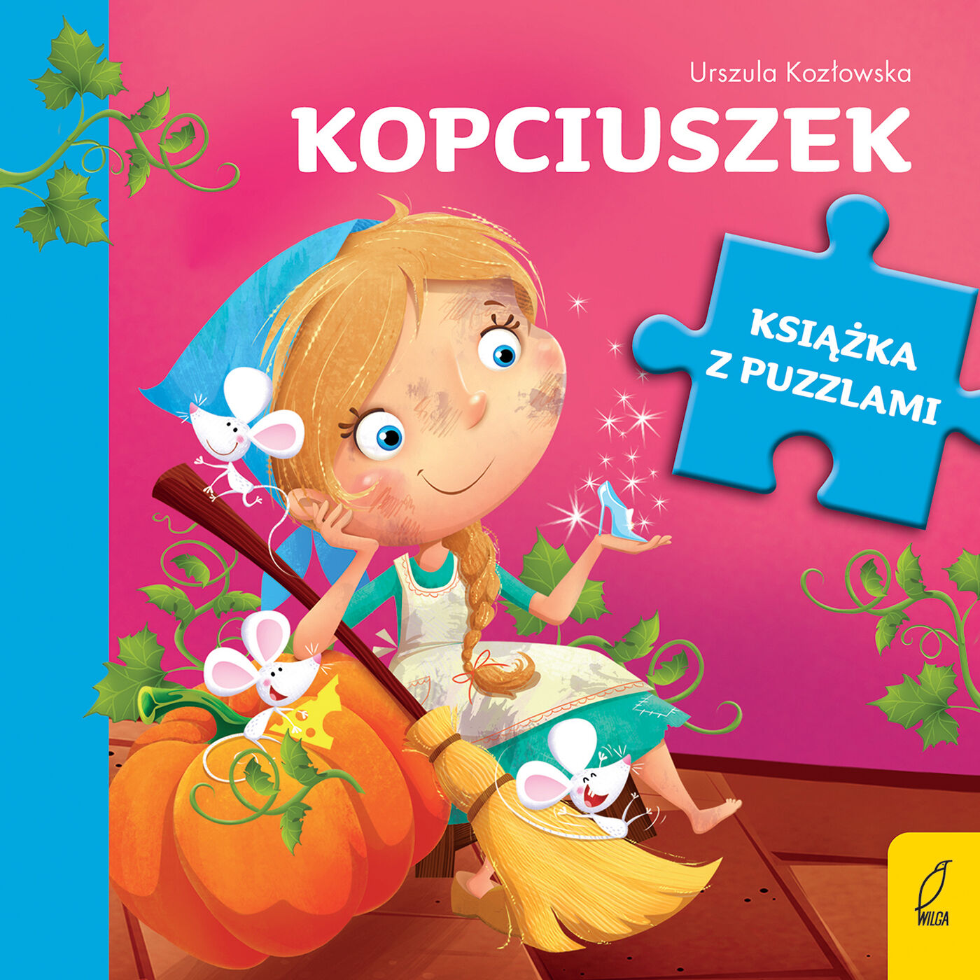 Książka z puzzlami. Kopciuszek