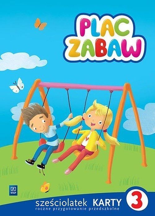 Plac zabaw Karty pracy Sześciolatek. Część 3