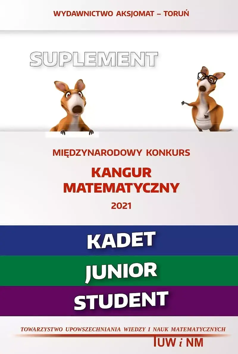 Matematyka z wesołym kangurem 2021 kangur 7