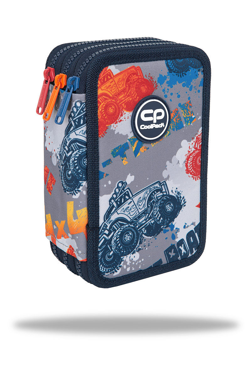 Piórnik 3-komorowy z wyposażeniem coolpack jumper 3 offroad