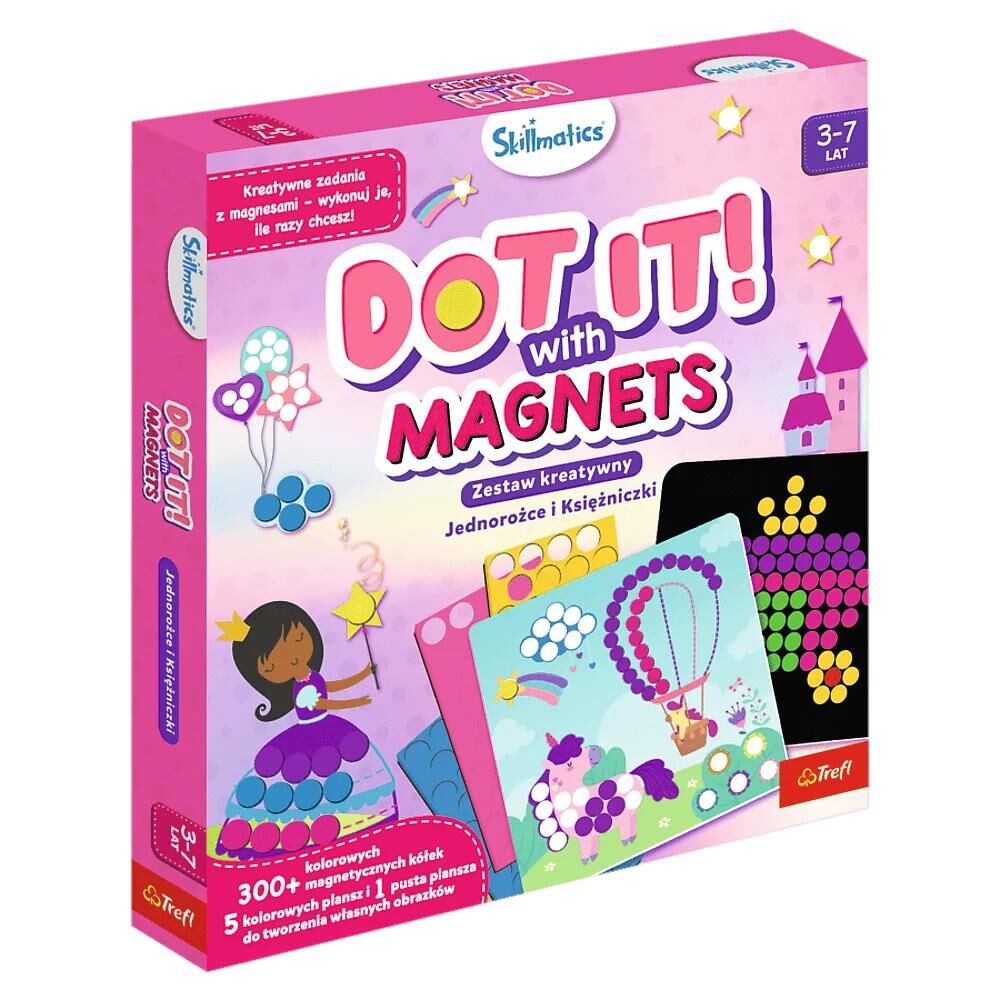 Skillmatics magnetyczny  zestaw kreatywny  Jednorożce i Księżniczki