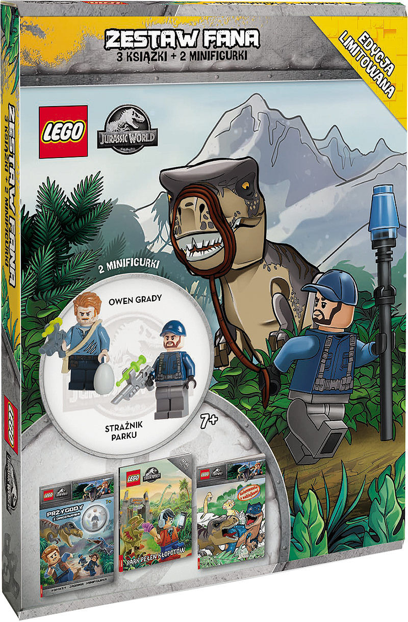 Zestaw fana lego jurassic world z st-6201