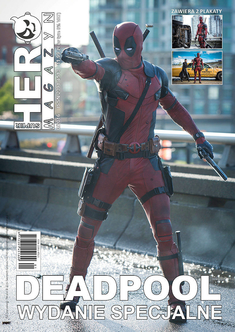 SuperHero Magazyn - 8 - (0/2016) Wydanie specjalne: Deadpool