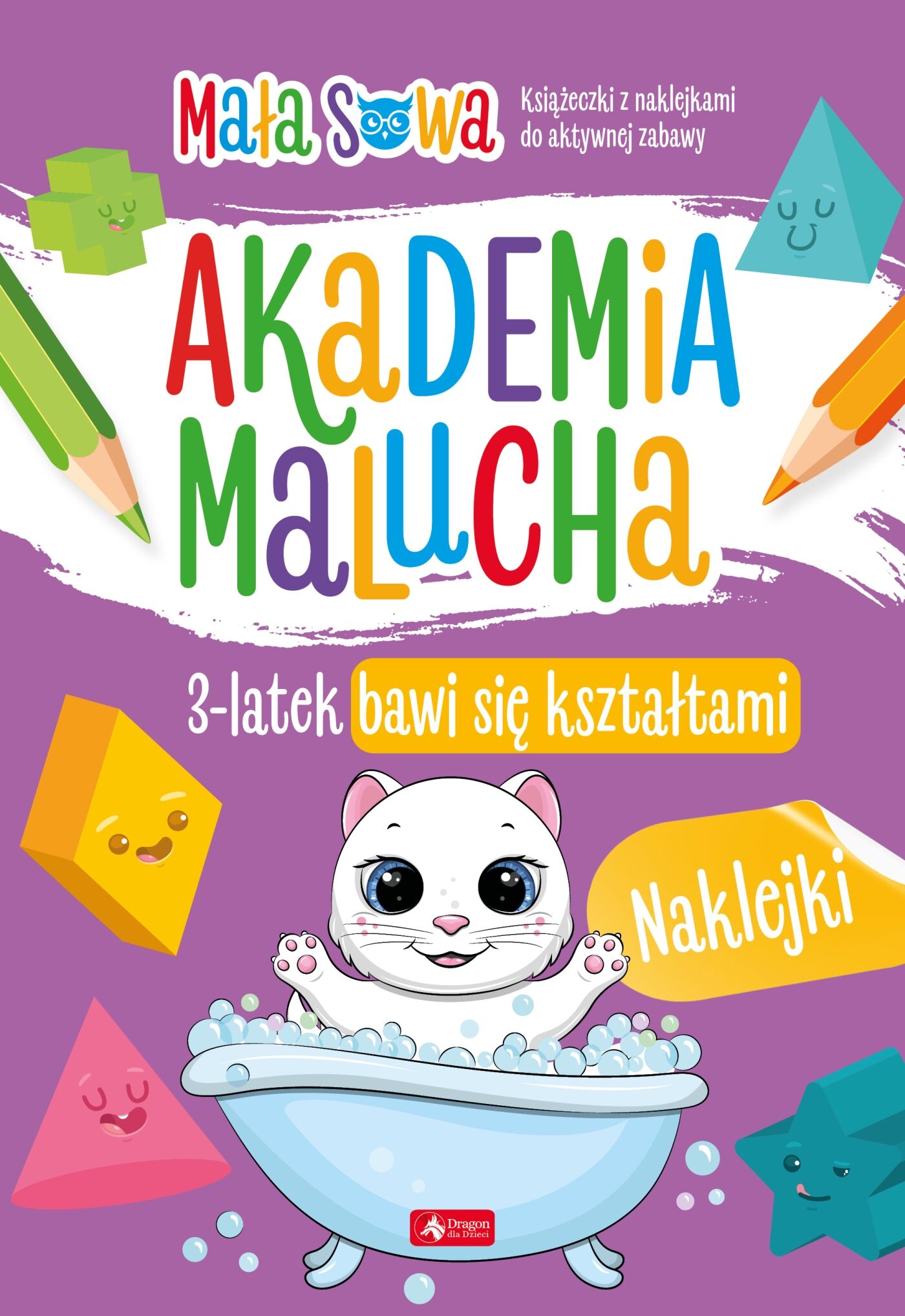 Akademia malucha. 3latek bawi się kształtami