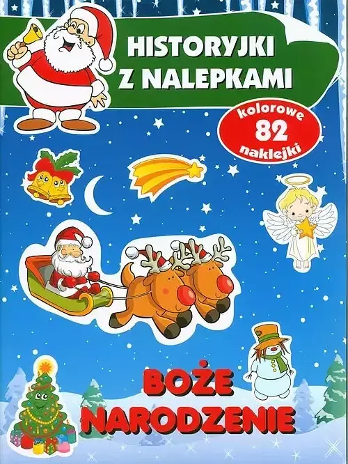 Boże Narodzenie. Historyjki z nalepkami