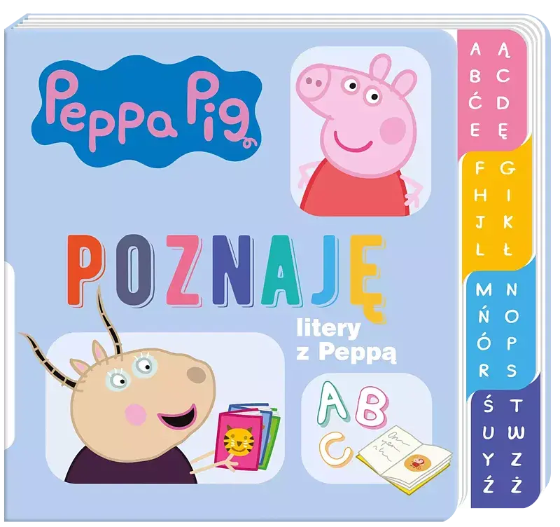 Peppa Pig. Poznaję... cz. 8 Litery