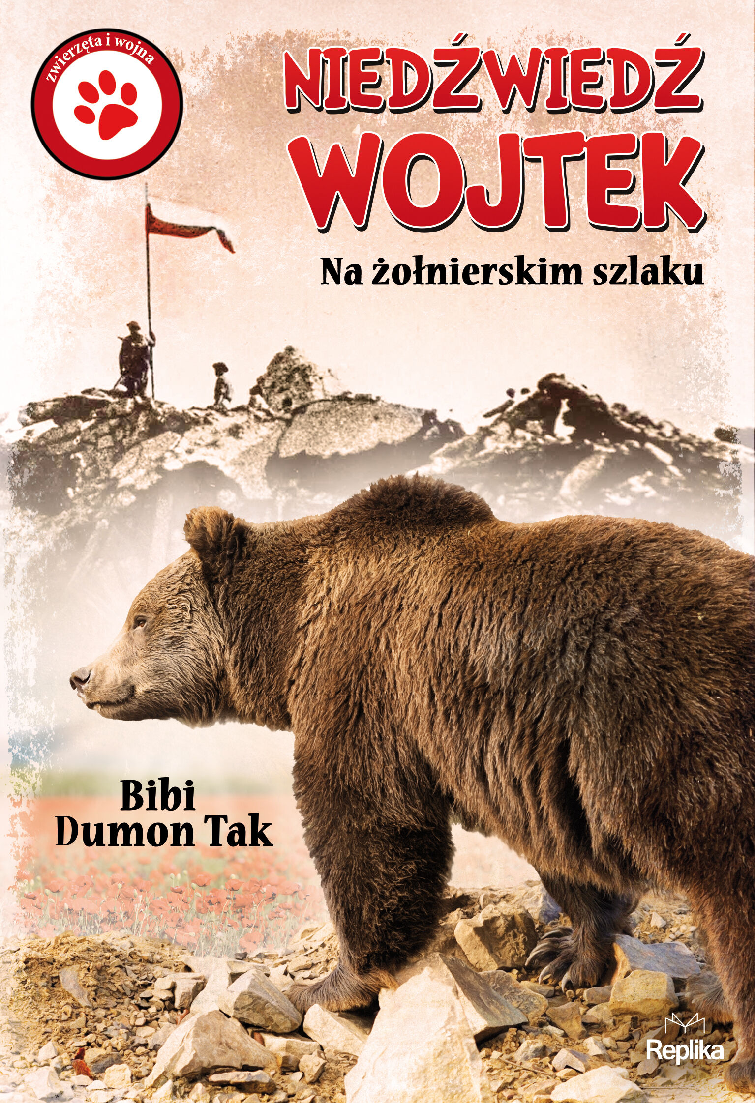 Niedźwiedź wojtek na żołnierskim szlaku