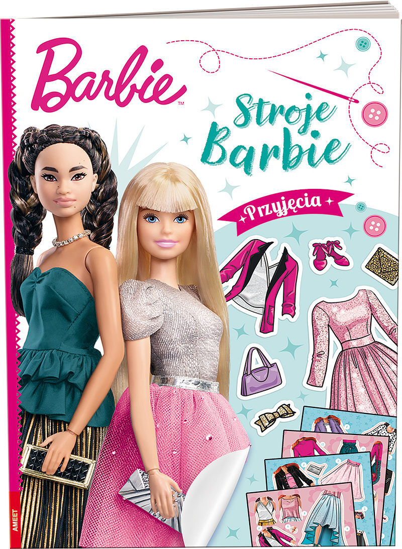 Barbie stroje barbie przyjęcia rob-1104
