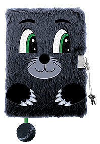 Pamiętnik z kłódką 3D włochacz MY LITTLE FRIEND MOLE A5, 96 kartek
