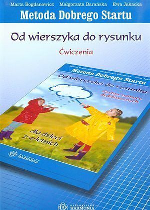 Od wierszyka do rysunku dla dzieci 3-4-letnich. Ćwiczenia