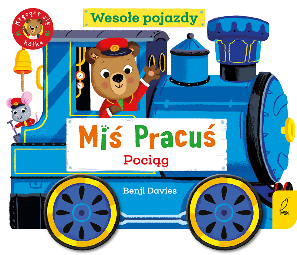 Miś Pracuś. Wesołe pojazdy. Pociąg