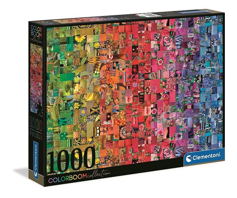 Puzzle 1000 color boom kolaż 39595