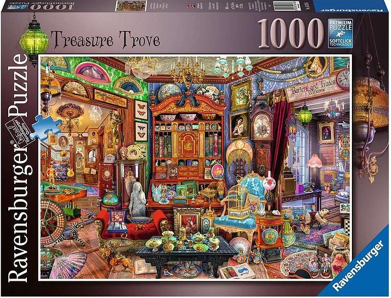 Puzzle 2d 1000 gabinet skarbów 16576