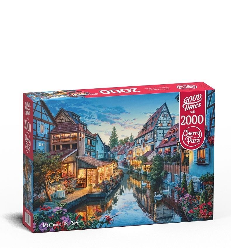 Puzzle 2000 cherry pazzi meet me at the cafe 50033