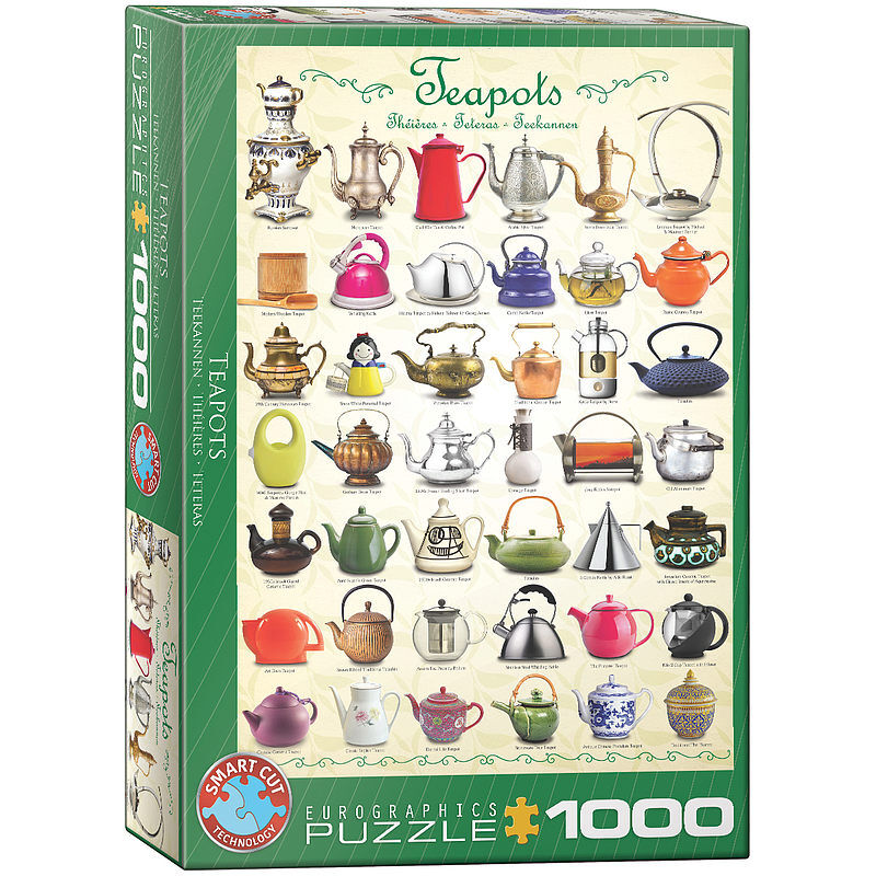 Puzzle 1000 czajniki 6000-0599