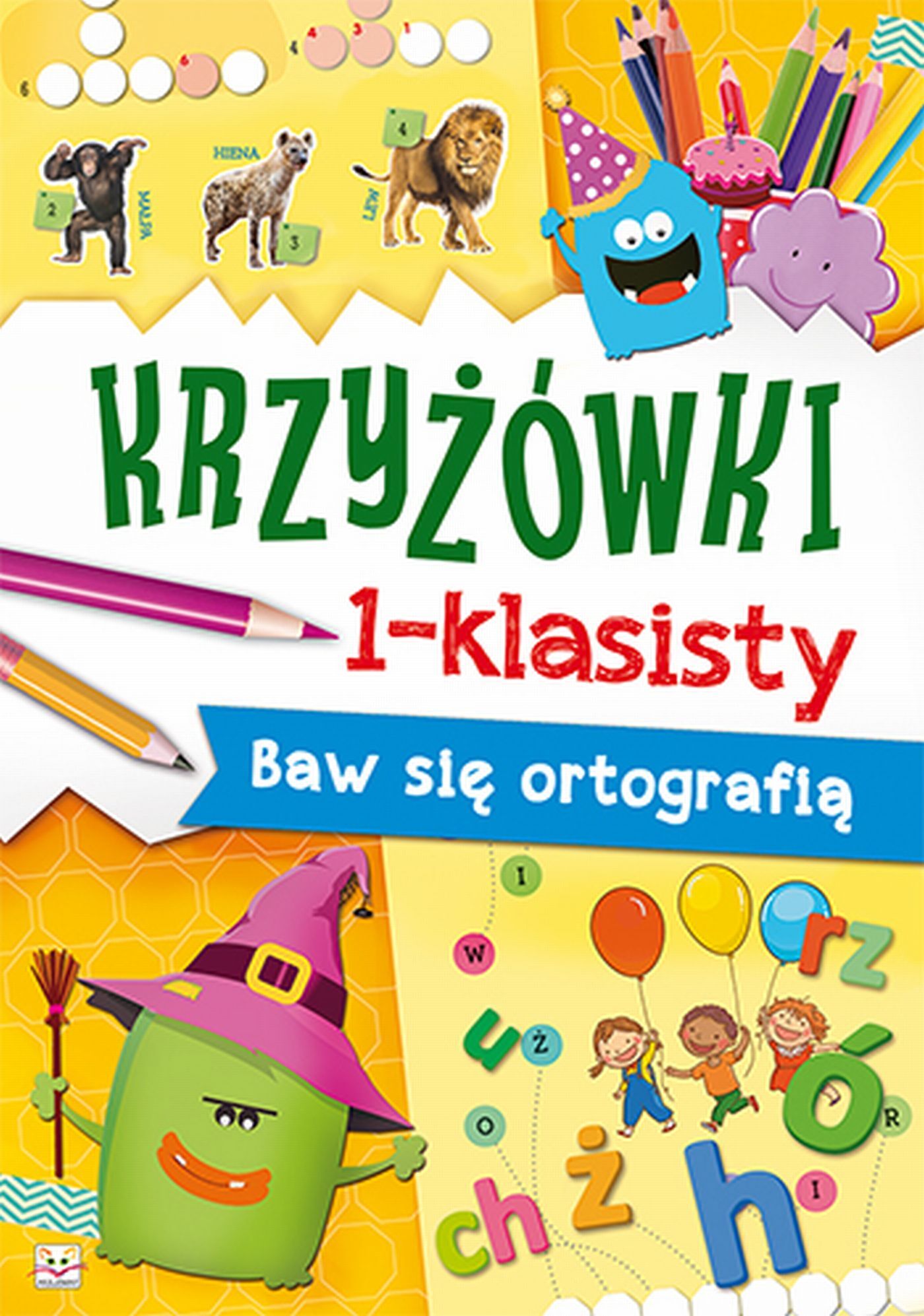 Krzyżówki 1-klasisty. Baw się ortografią.