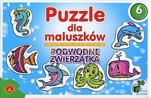 Puzzle dla maluszków Podwodne zwierzęta