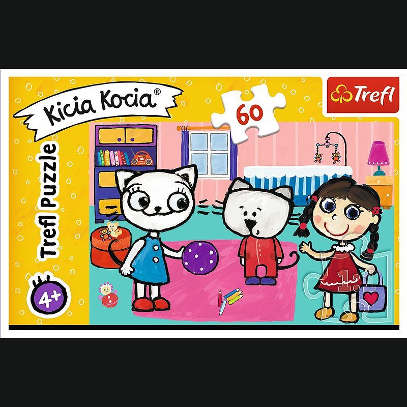 Puzzle 60 kicia kocia z przyjaciółmi 17343