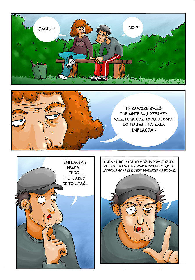 Komiksy o tematyce ekonomicznej - 1 - Edycja I - 2009