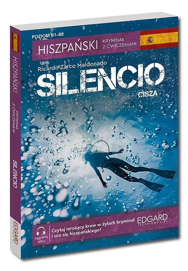 Hiszpański. Kryminał z ćwiczeniami. Silencio. Cisza