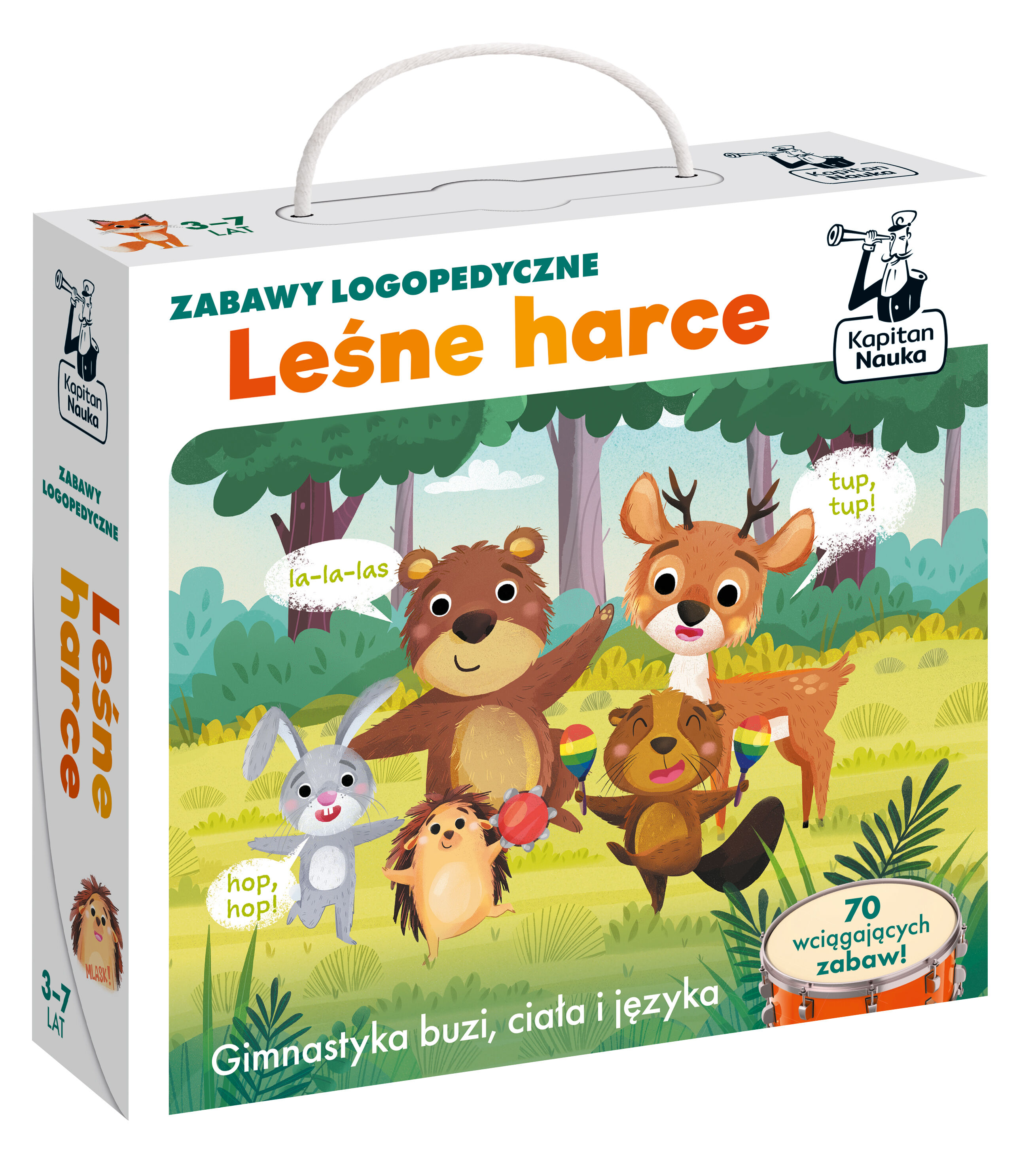 Zabawy logopedyczne. Leśne harce