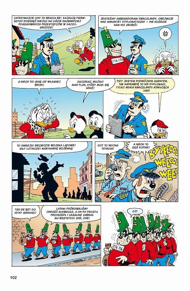 Komiksy z Kaczogrodu - 7 - Kaczor Donald i Sknerus McKwacz na tropie wielkiej przygody