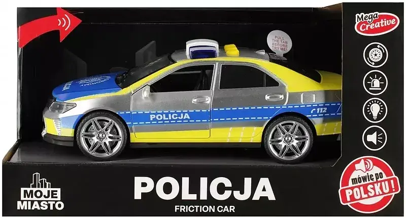 Auto policja moje miasto