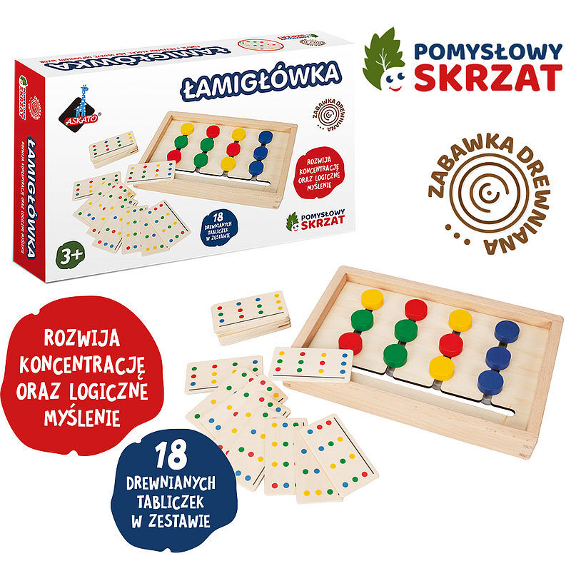Pomysłowy skrzat Łamigłówka