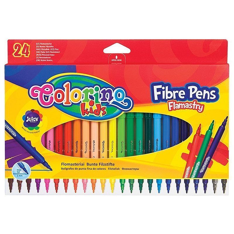 Flamastry colorino kids 24 kolory