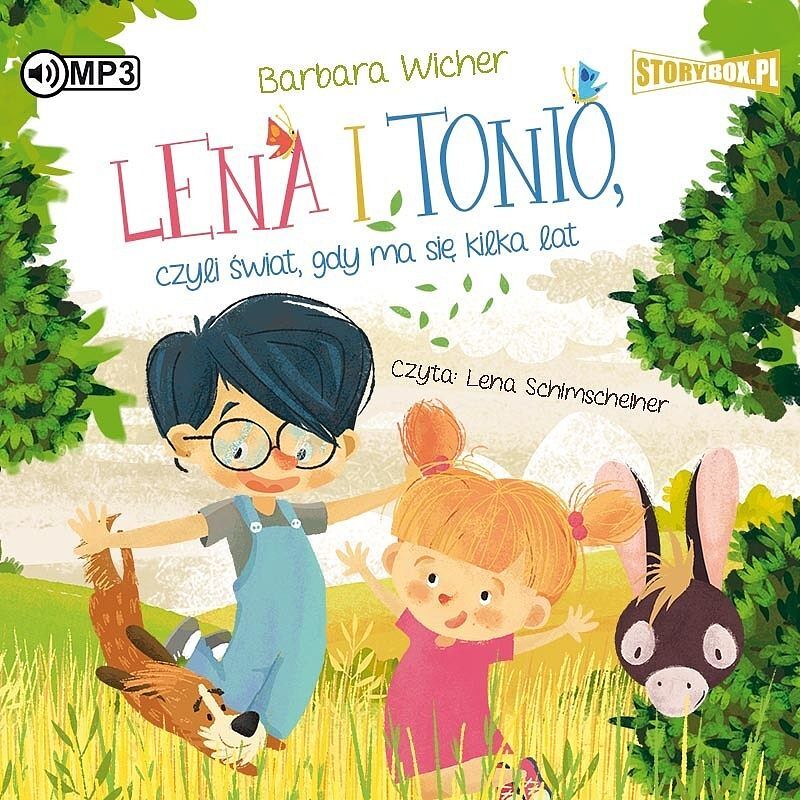 Cd mp3 lena i tonio, czyli świat, gdy ma się kilka lat