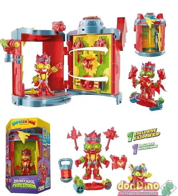 Superthings s playset 1x6 secret base fury storm