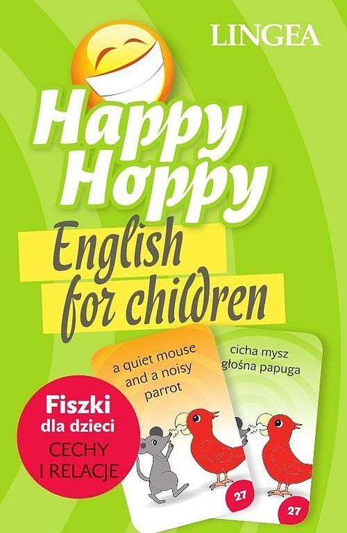 Happy Hoppy Fiszki dla dzieci: cechy i relacje
