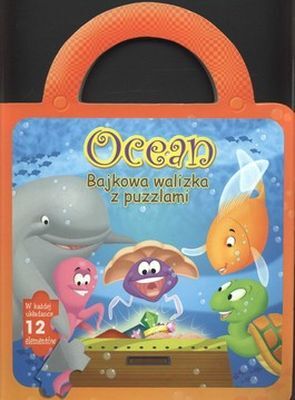 Ocean bajkowa walizka z puzzlami