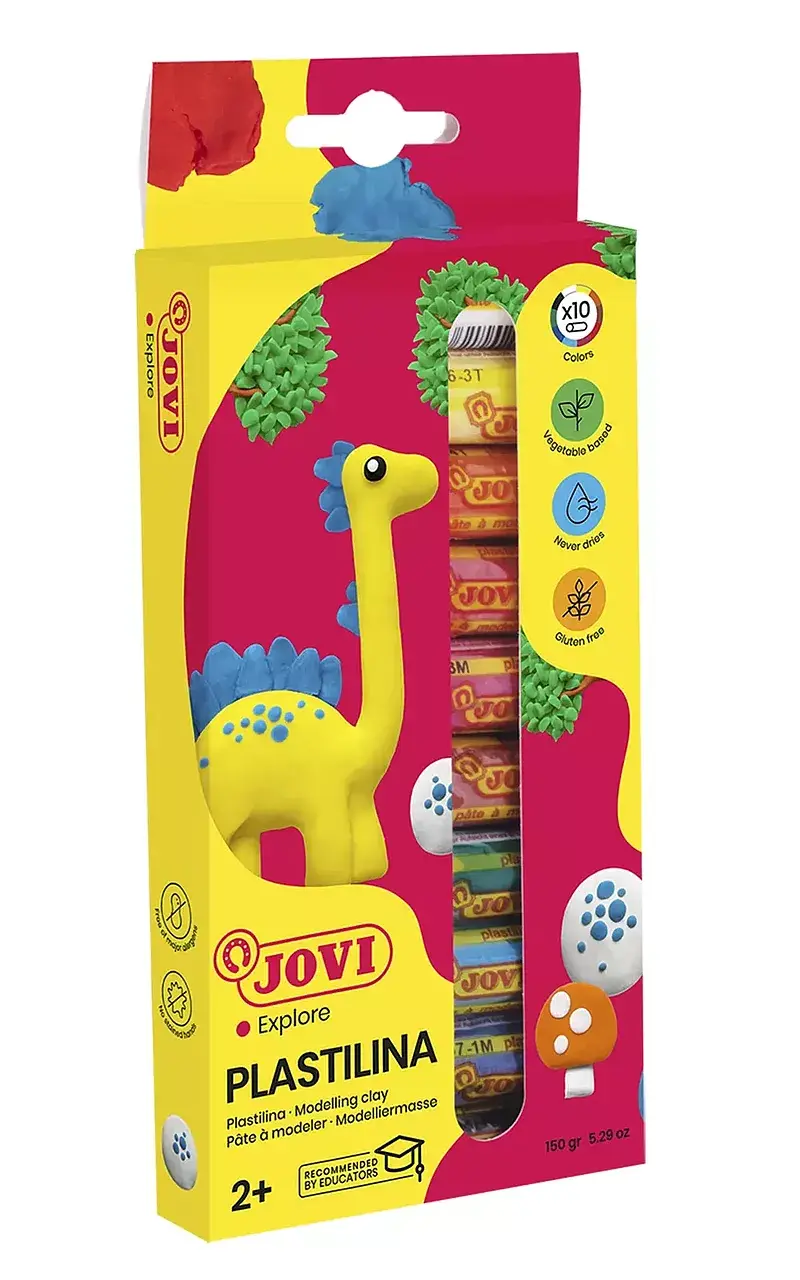 Plastelina 10 kolorów  po 15g