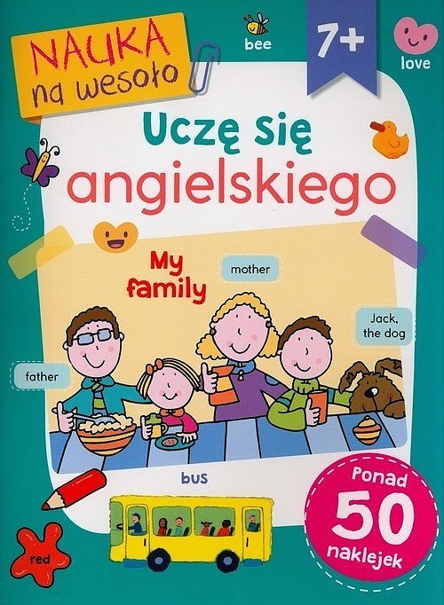 Nauka na wesoło. Uczę się angielskiego 7+