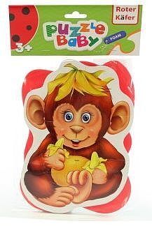 Puzzle piankowe baby małpa słoń rk1101-03