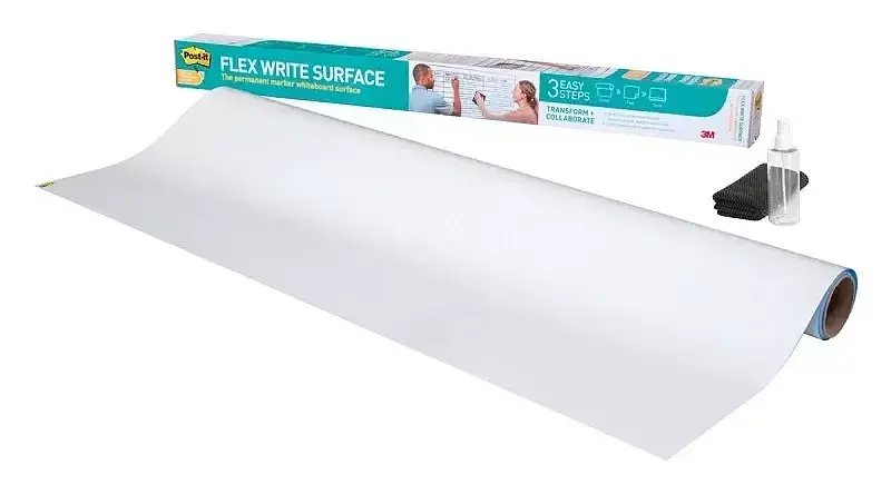 Folia suchościeralna flex biała 91x122cm