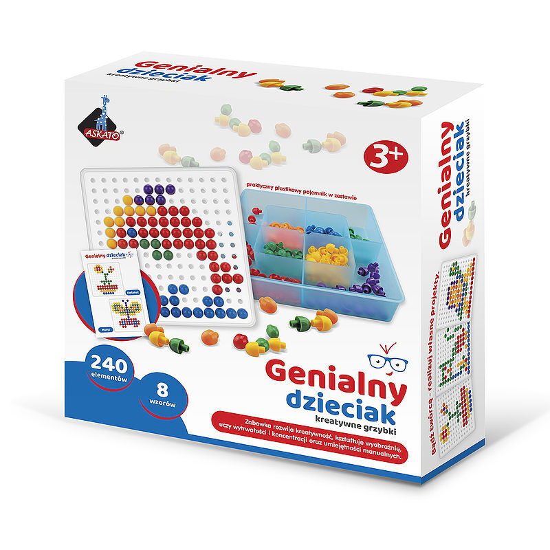 Genialny dzieciak kreatywne grzybki 106199