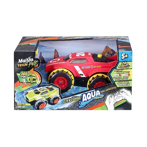 Pojazd cyklone aqua tread czerwony 82142rd marc01