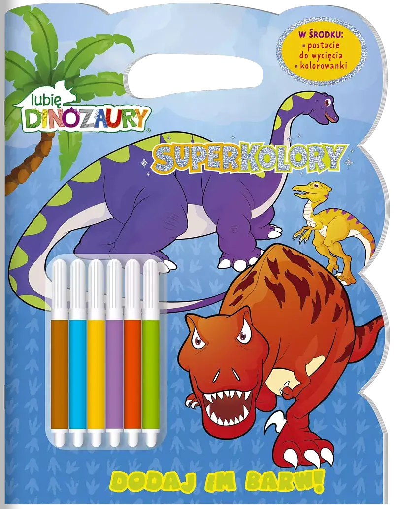 Lubię dinozaury. SUPERKOLORY cz. 1