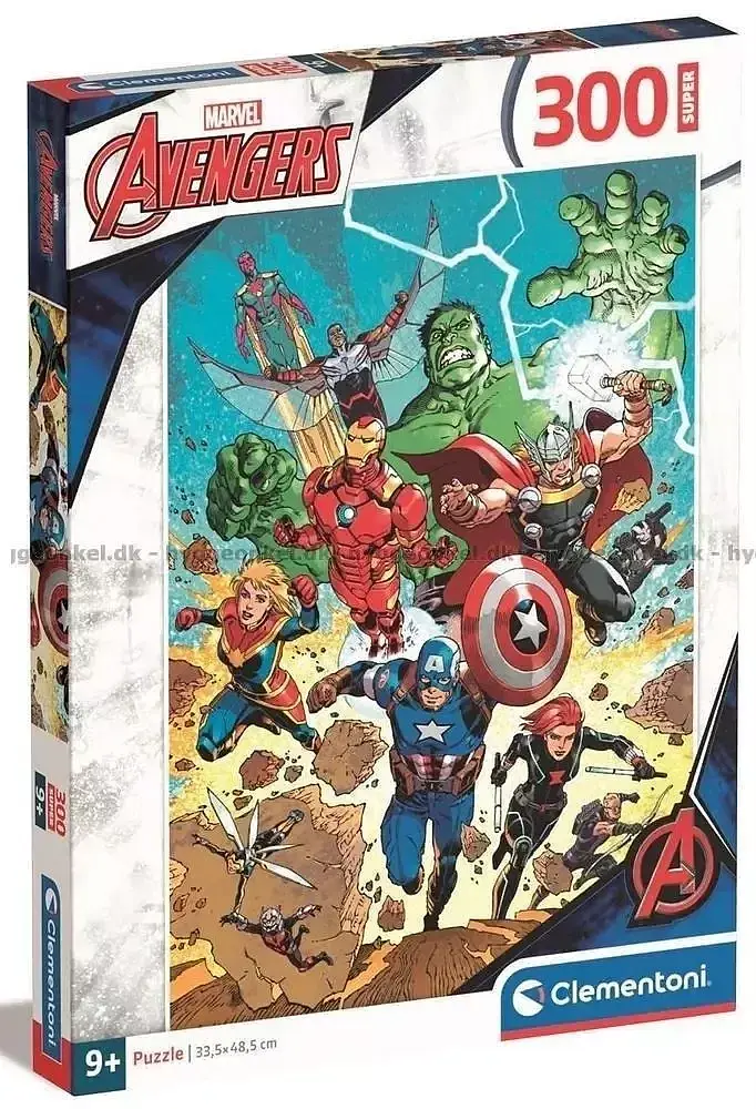 Puzzle 300  super the avengers 21728