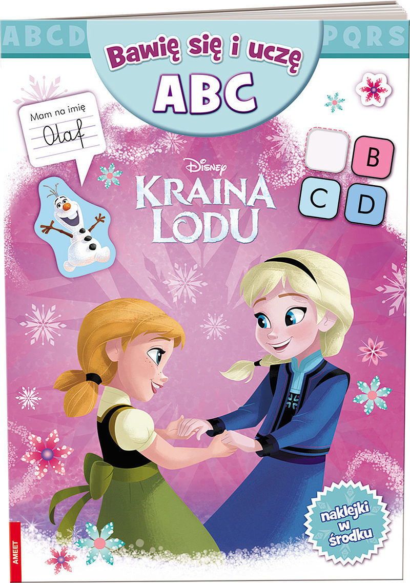 Kraina lodu bawię się i uczę abc fun-9101