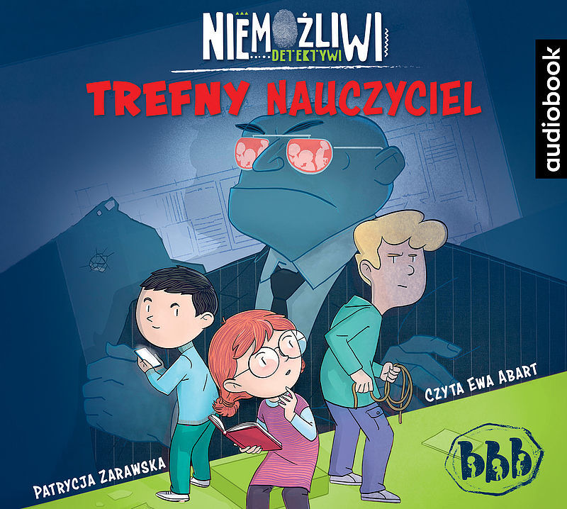 Niemożliwi detektywi. Trefny nauczyciel - CD (audiobook CD)