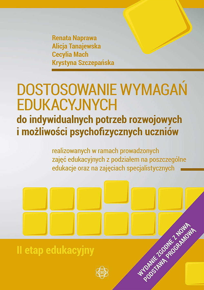 Dostosowanie wymagań edukacyjnych - II etap edukacyjny
