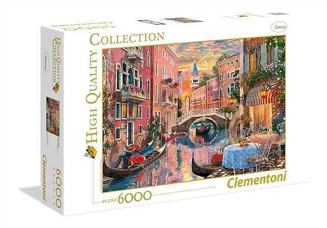 Puzzle 6000 hq wieczorny zachód słońca w wenecji 36524
